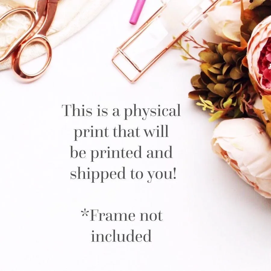 Cactus Floral Family Art Print