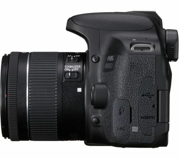 CANON EOS 800D DSLR Camera with EF-S 18-55 mm f/4-5.6 IS STM Lens - Currys