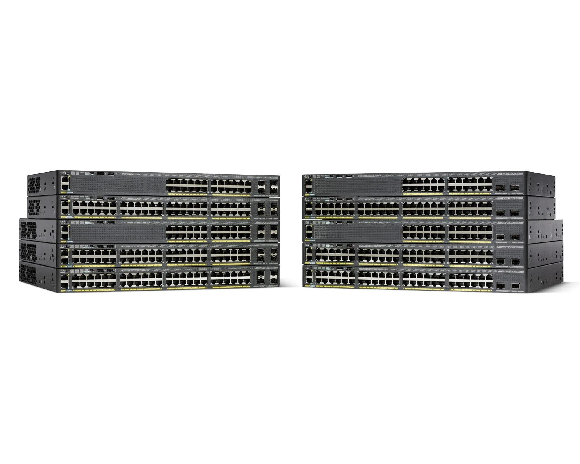 Cisco Catalyst WS-C2960X-48TS-LL network switch Managed L2/L3 Gigabit Ethernet (10/100/1000) Black