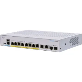 Cisco CBS250-8PP-E-2G 8-Port Gigabit PoE  Compliant Managed Switch with SFP/RJ45 Combo (45W)