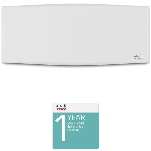 Cisco MR46 802.11ax 4 x 4 MU-MIMO Dual-Band Access Point Kit with 1-Year Enterprise License and Support