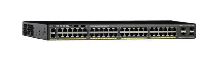 Cisco Small Business C1-C2960X-48LPS-L network switch Managed L2/L3 Gigabit Ethernet (10/100/1000) Power over Ethernet (PoE) 1U Black