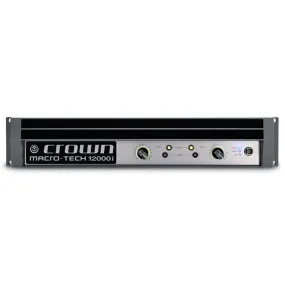 Crown Audio Macro-Tech MA12000i 2 Channel Professional Stereo Touring Amplifier 100-240V