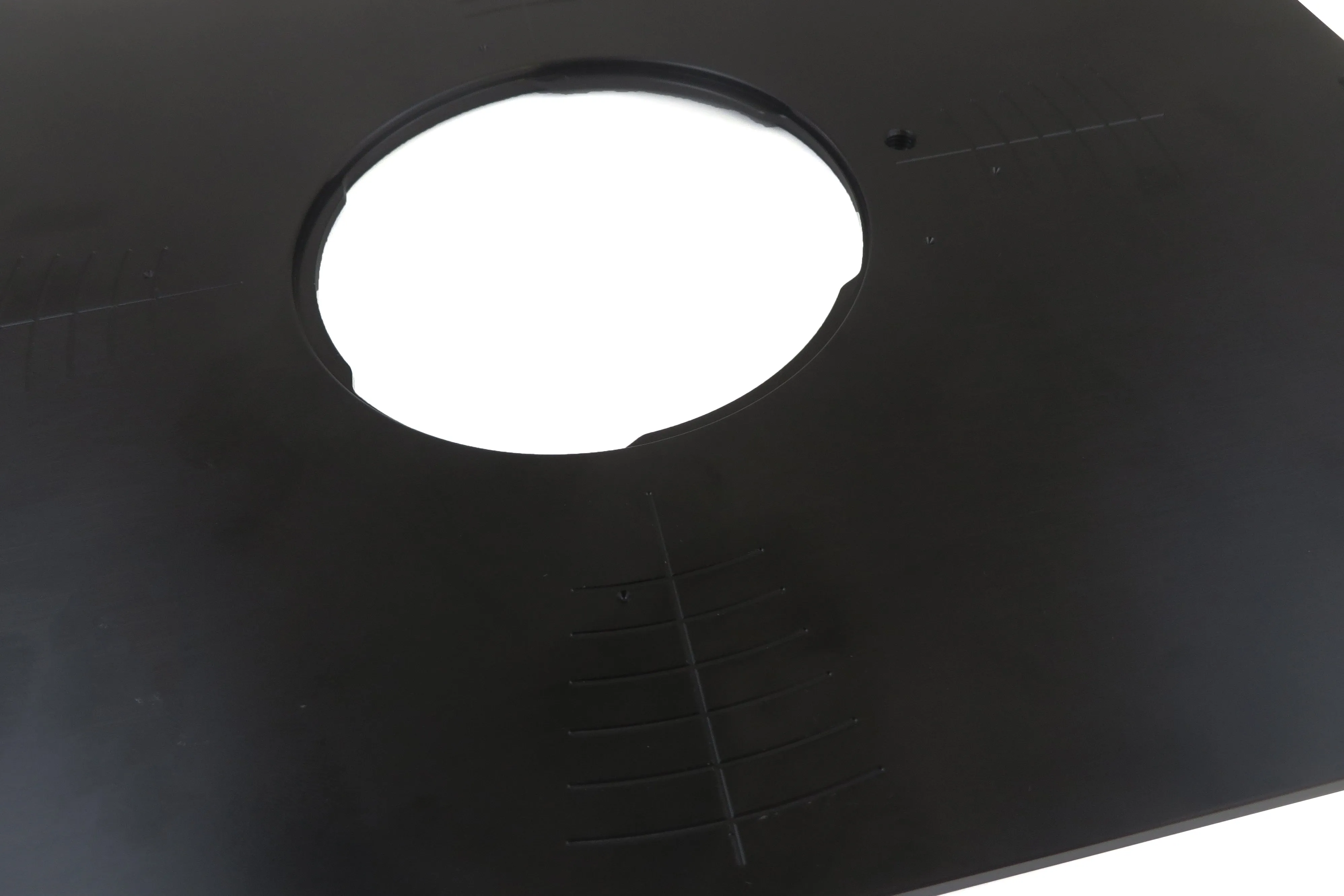 Deluxe Router Table Insert Plate for Router Tables Anodized Aluminum 9" x 12" x 1/4" Thick