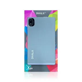 DIALN X8G Android 13 Tablet - 8" HD  Display, 4G LTE, Android 13, Quad Core, 3GB RAM, 64GB Storage, Dual Cameras, Expandable Storage, Metal Back, with Rugged Case - Portable & Durable for Everyday Use