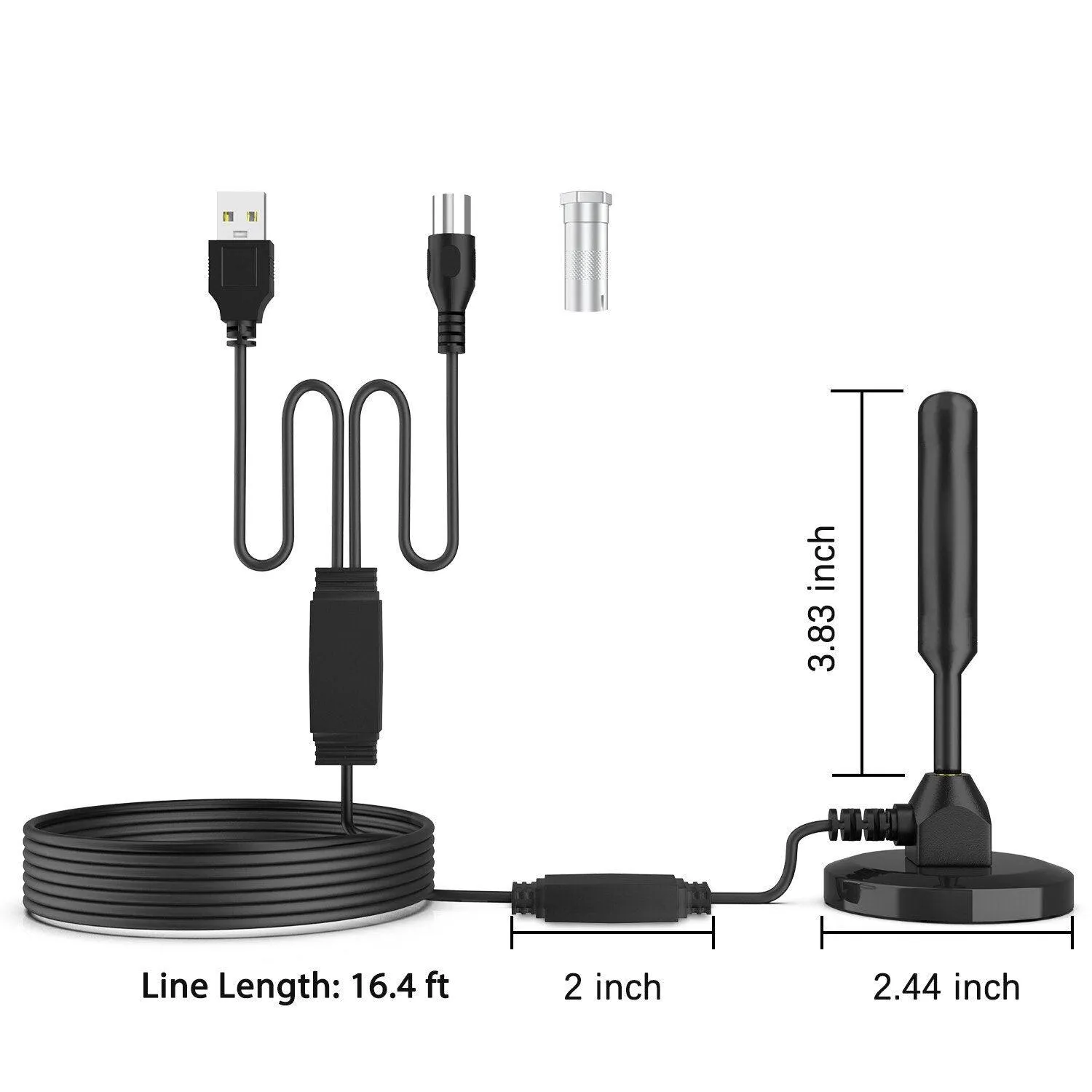 Digital Antenna TV Signal Amplifier