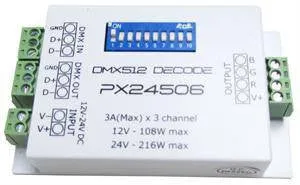 DMX512 1990/PX24506 Decoder 9A Amplifier 12V 24V 2CT029DMX