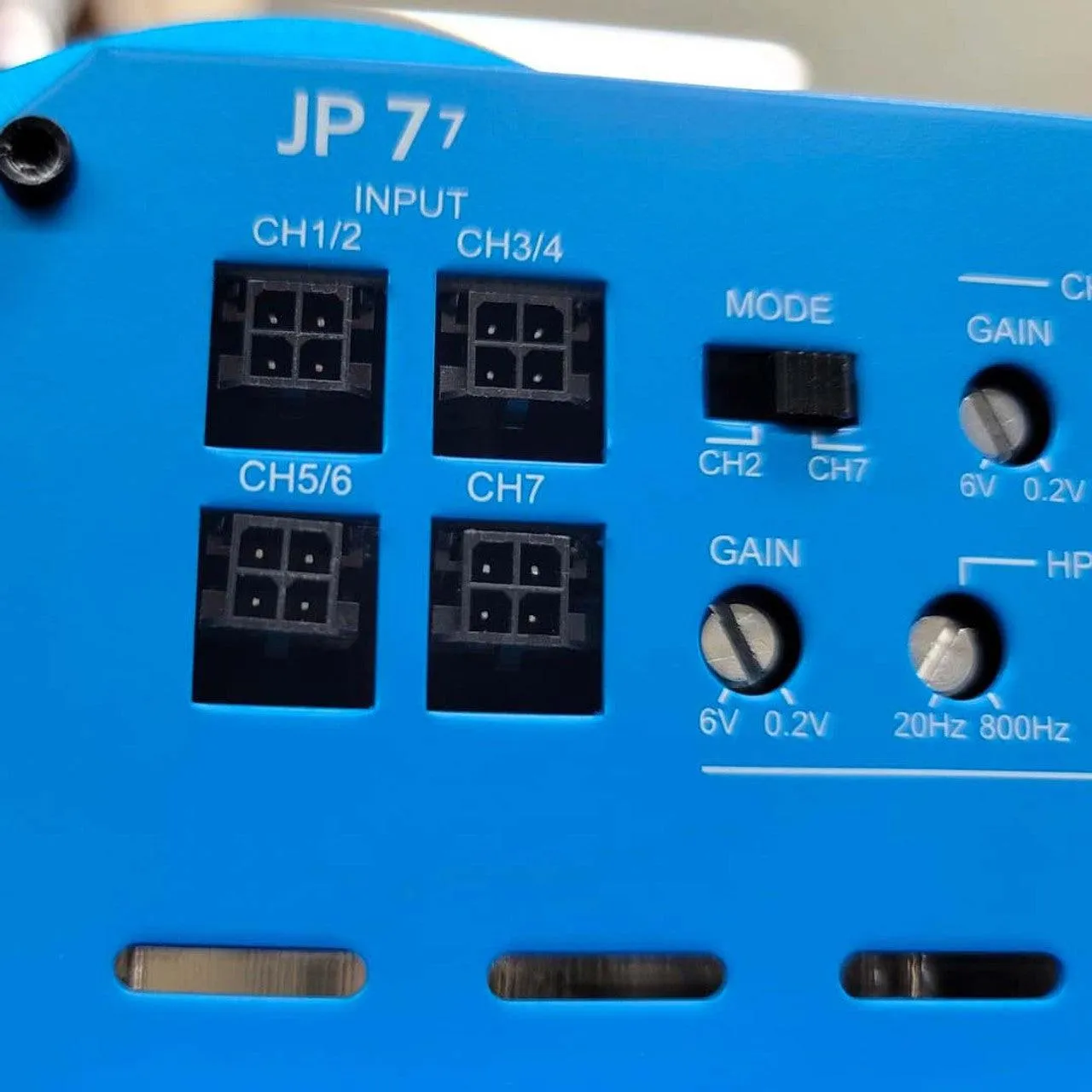 Down4Sound JP77 | 3000W 7-Channel Car Amplifier