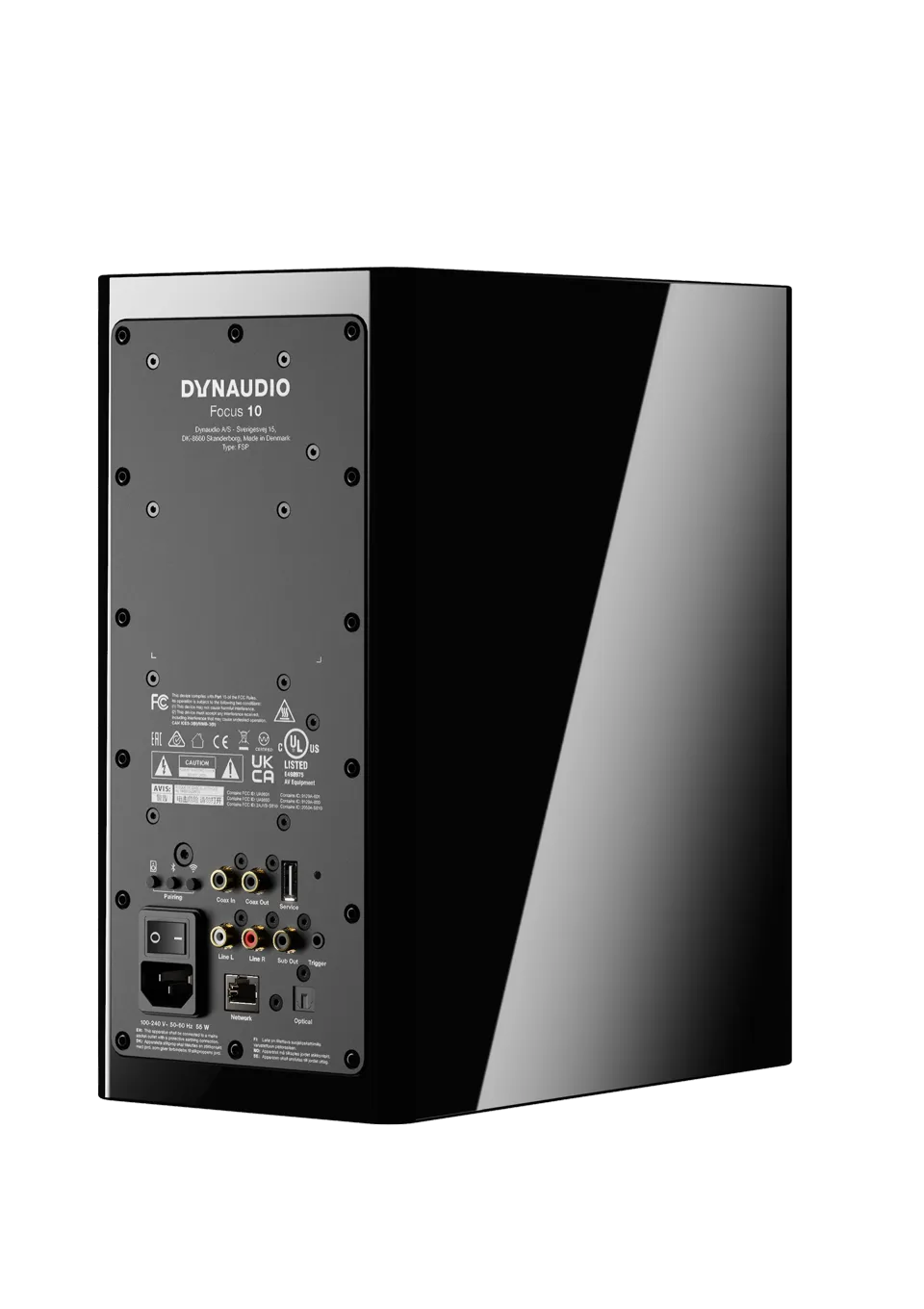 Dynaudio Focus 10 2-Way Active Streaming Monitor Speaker (Pair)