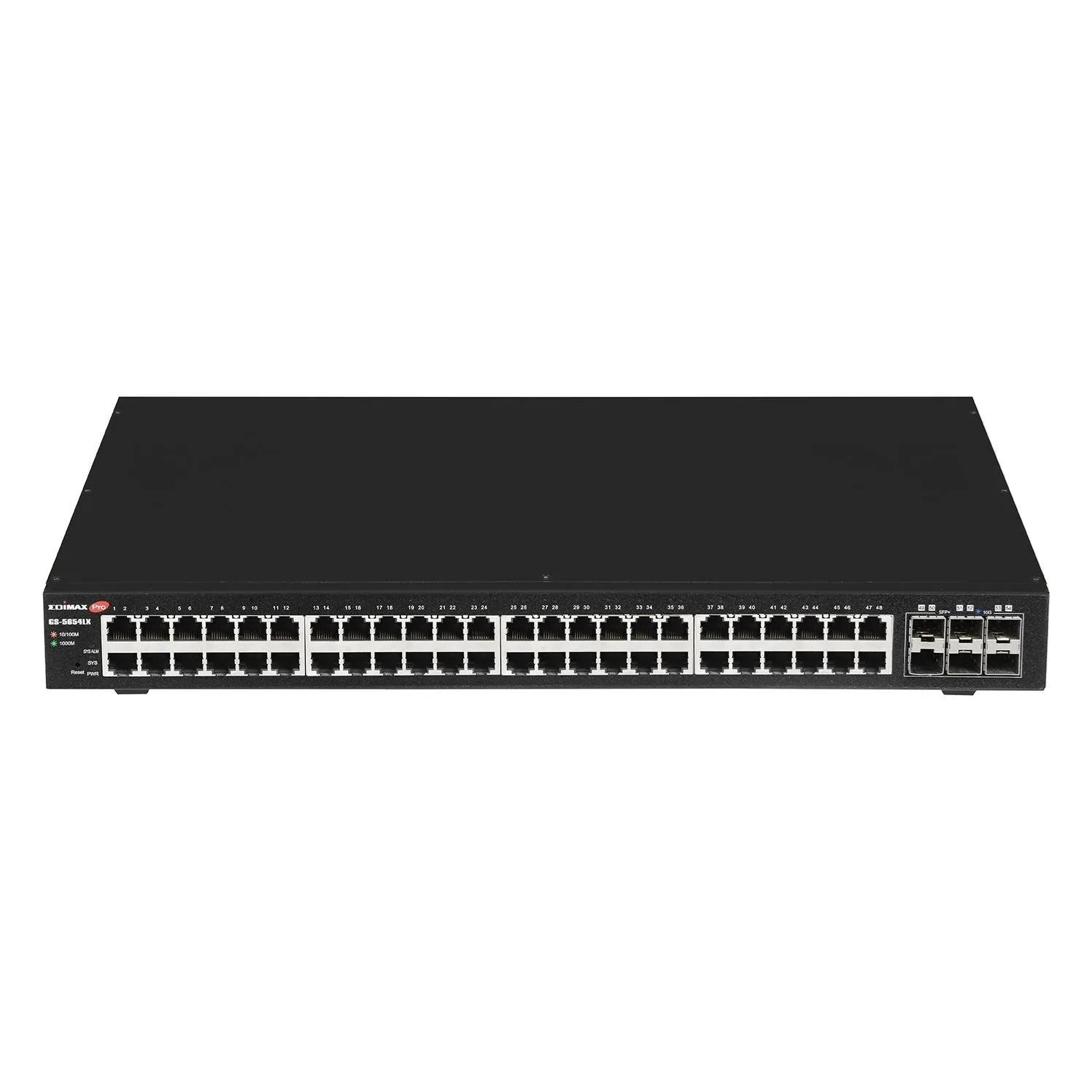 EDIMAX 54-Port Gigabit Web Smart Switch with 6x SFP  10G Ports 48x Ethernet Ports   6 SFP  10G Uplink Ports. 216 Gbps Backplane Bandwidth. Alive Check, DHCP