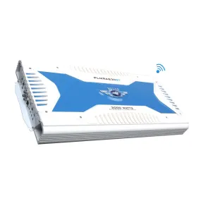 Elite Series Waterproof Bluetooth Amplifier, Bridgeable 3000 Watt 8-Channel Amp