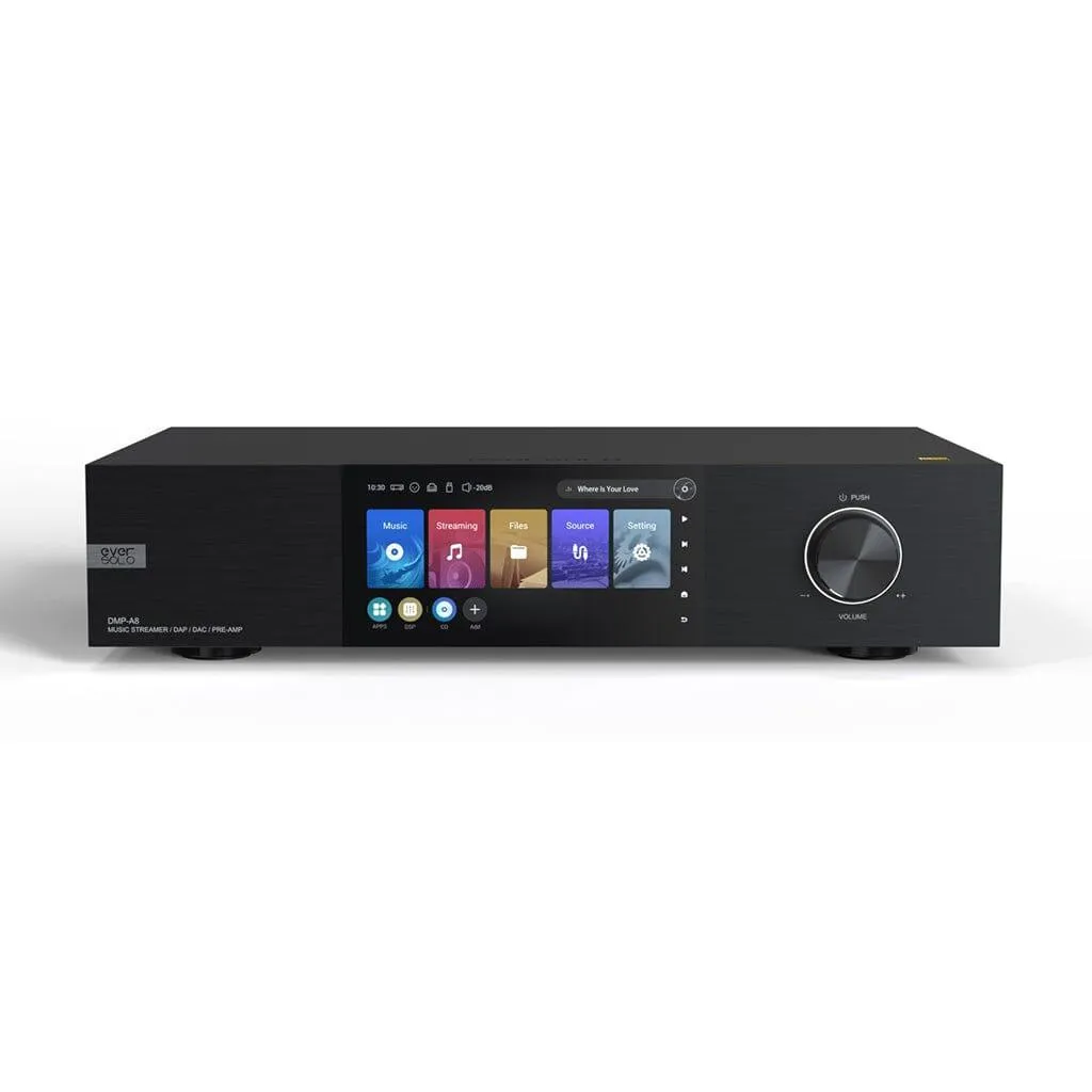 Eversolo DMP-A8 All-In-One Streamer, DAC Amp, Preamp - Open Box