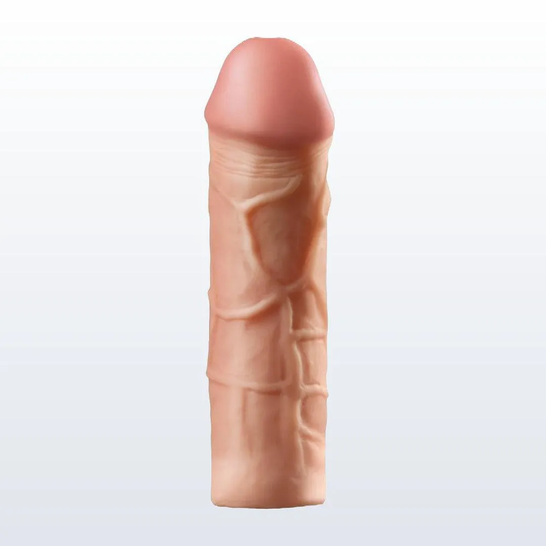 Fantasy X-Tension Mega 2" Penis Extension Sleeve - Flesh