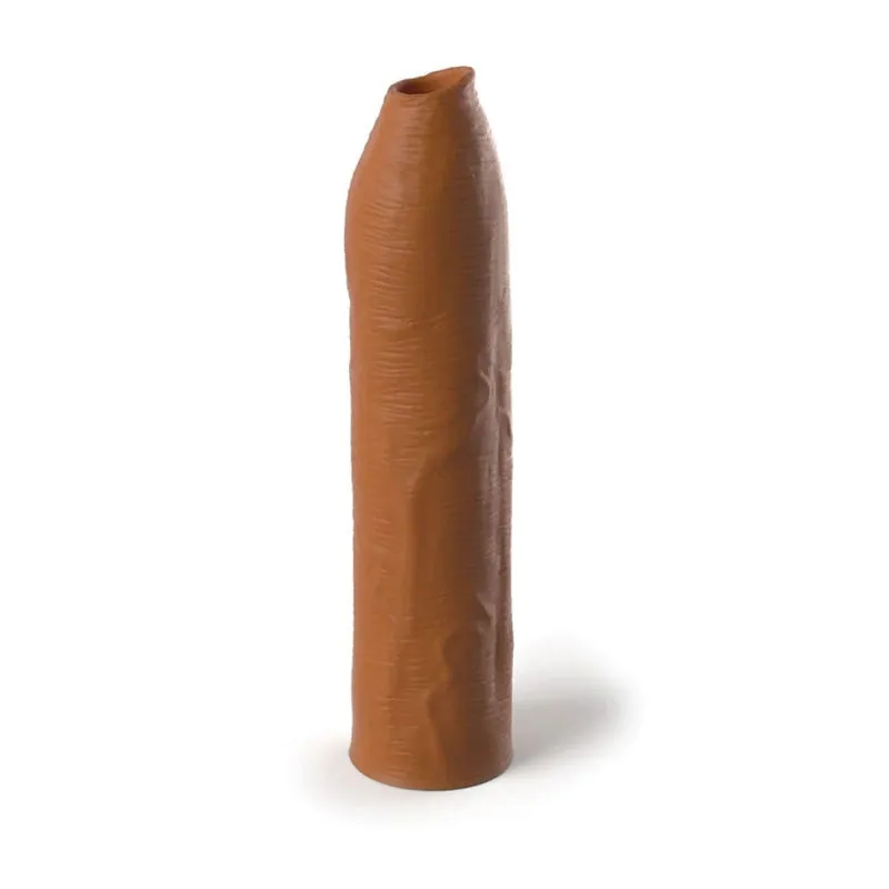 Fantasy X-Tensions Elite Uncut 7 Inch Extension  Sleeve - Tan