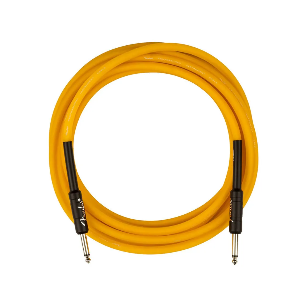 Fender 099-0818-119 Pro 18.6' Glow In Dark Cable(Orange)