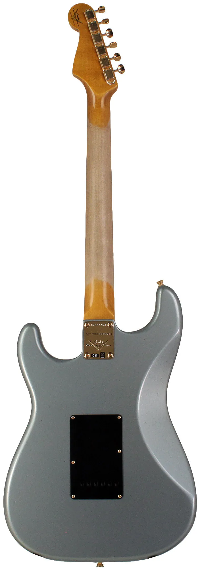 Fender Custom Shop Limited 1965 Dual-Mag Stratocaster Journeyman, Aged Blue Ice Metallic