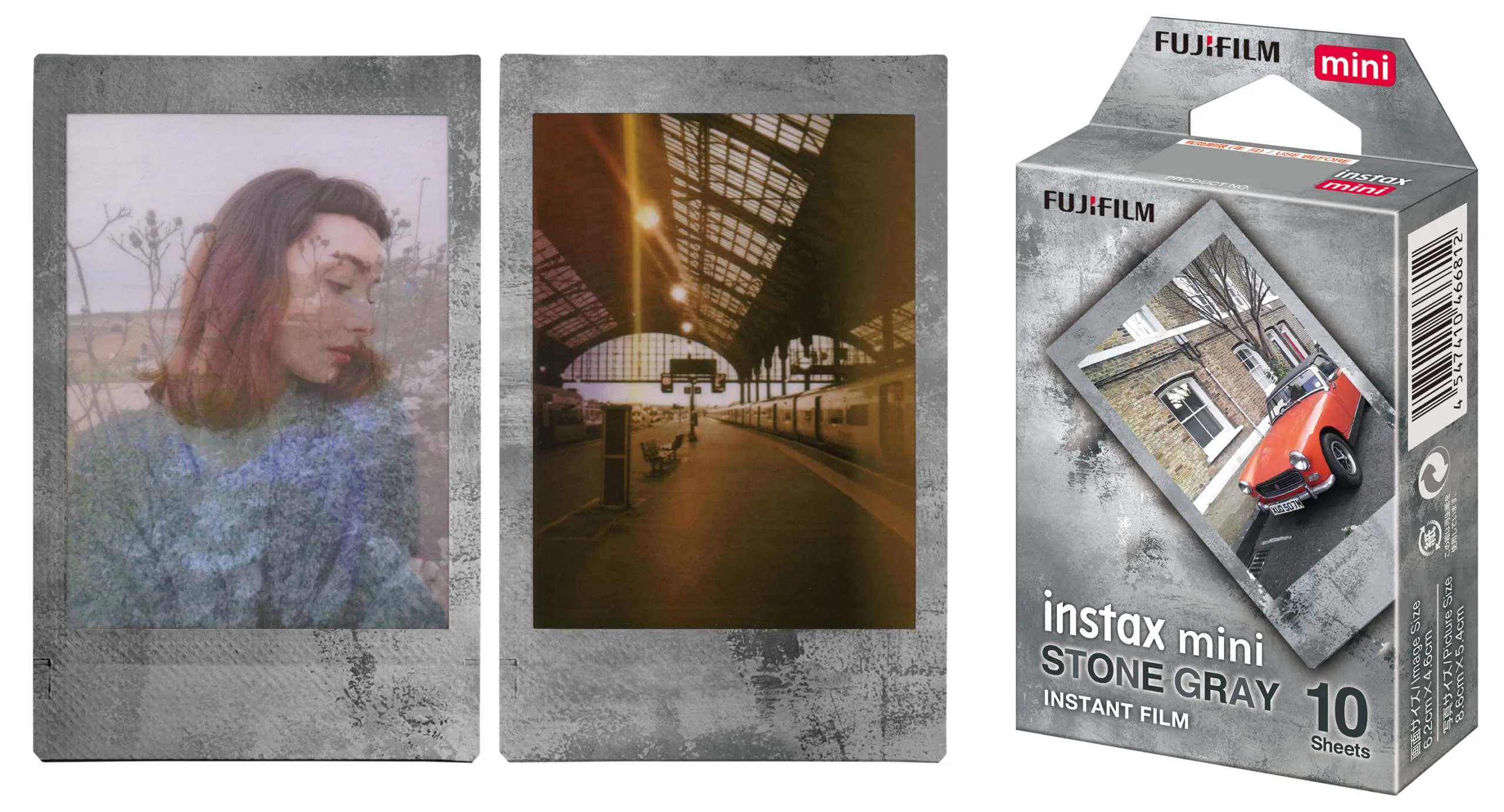 Fujifilm Instax Mini Stone Gray Film