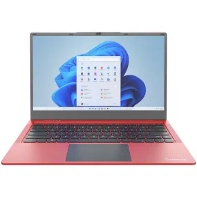 Gateway GWNC21524-RD 15.6" HD Celeron N4020 1.1GHz Intel HD Graphics 4GB RAM 128GB SSD Win 11 Home Red