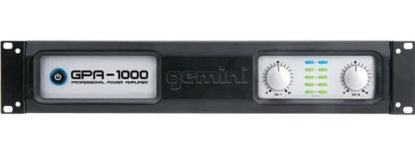 Gemini GPA-1000 Professional Power Amplifier