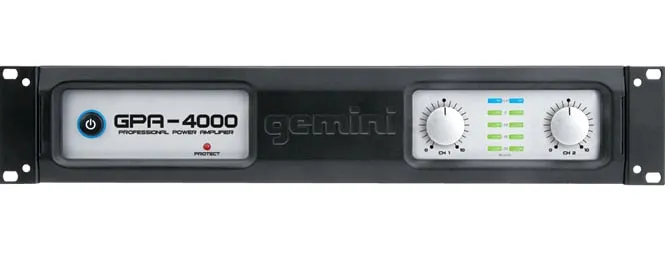 Gemini GPA-4000 Professional Power Amplifier