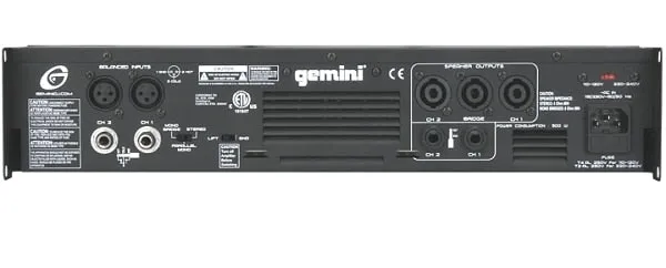 Gemini GPA-4000 Professional Power Amplifier