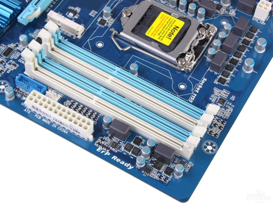 Gigabyte GA-B75-D3V Desktop computer motherboard,1155 socket,ddr3,ATX,B75,DVI,usb3.0, 4 memory slots