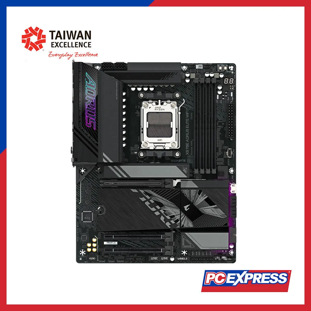 GIGABYTE X870E AORUS ELITE WIFI 7 ATX Motherboard