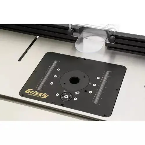 Grizzly T28781 - Router Table with Lift and Cast-Iron Wings