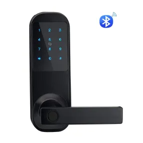 HAIFUAN Security Digital Keyless Code Door Lock, Unlock with Code Card and Key (HFAM10B-R-ORB)