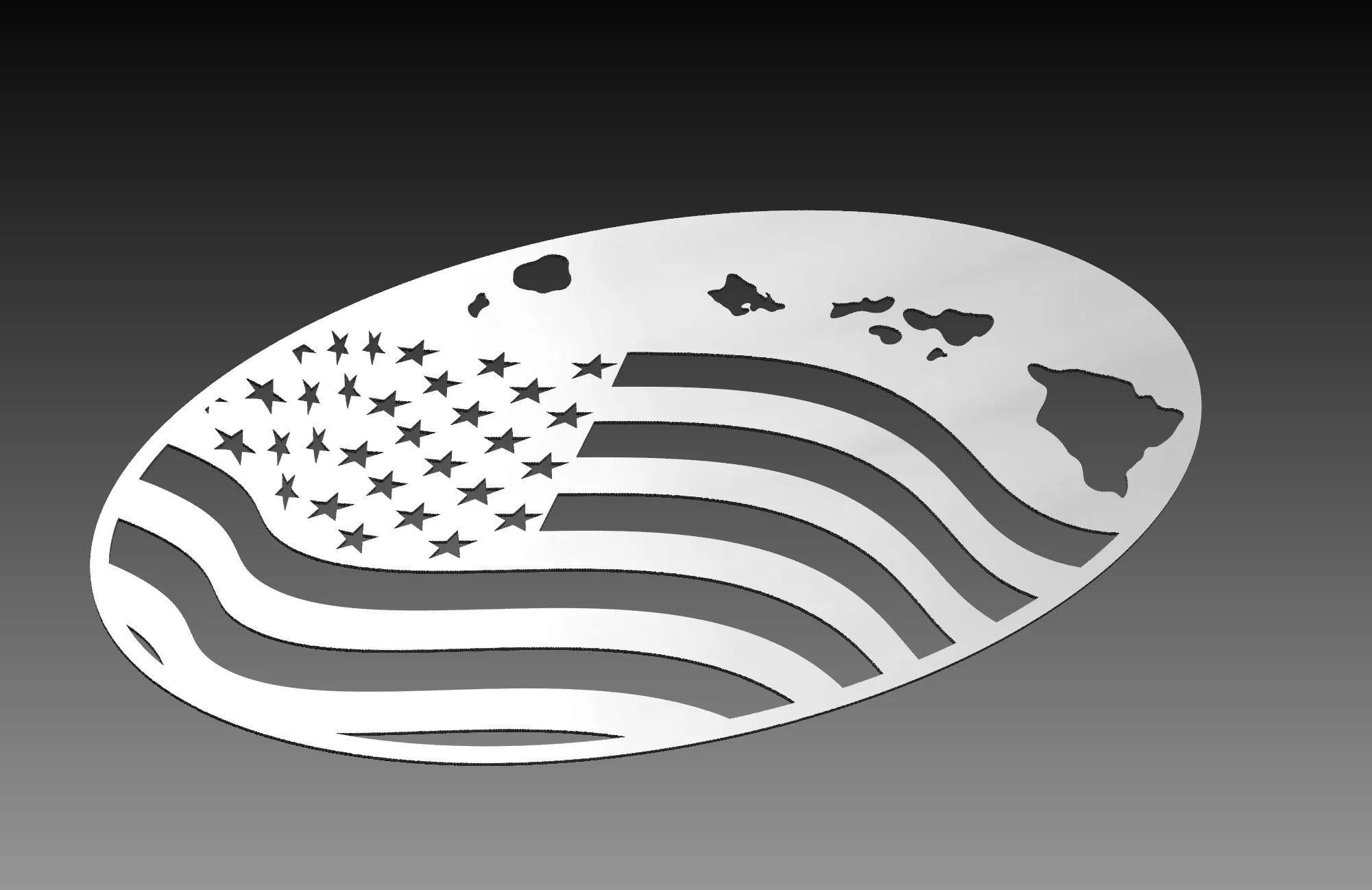Hawaii Theme - Cut Ready DXF File Collection