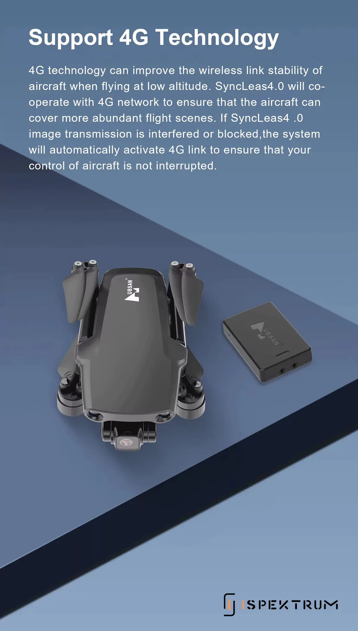Compact Hubsan Mini 1 Drone with 16KM Extended Flight Range, 40 Minutes Flight Time, and 20MP Camera