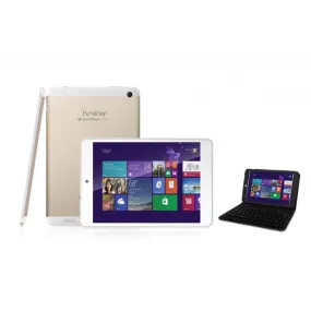 i785QW 7.85" Intel Atom Quad Core Z3735G-CR 1GB/16GB Windows Tablet w/ Keyboard Case