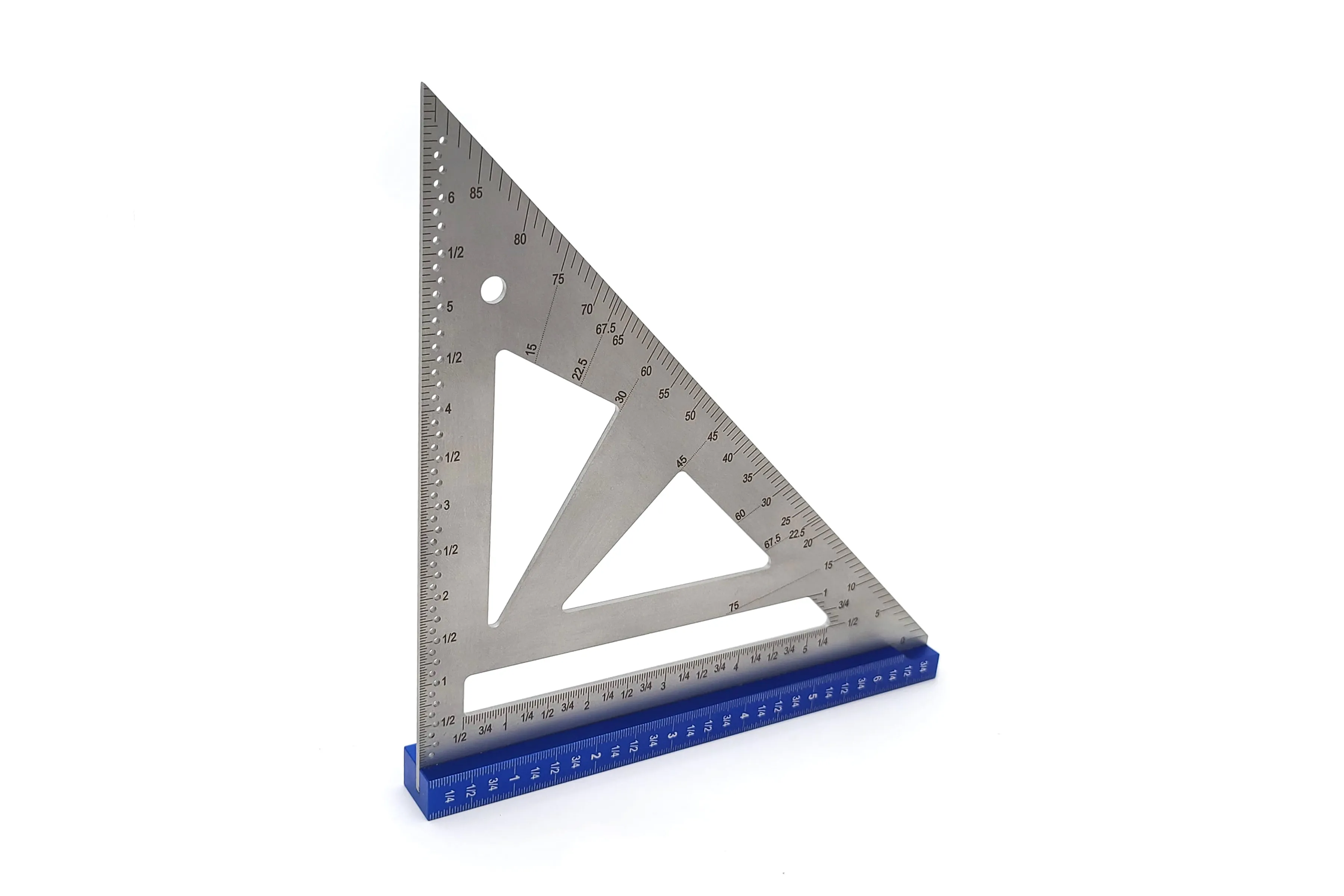 iGaging Bench Squares, Stainless Steel Blades with Wide Anodized Aluminum Base