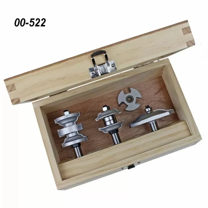 Infinity Tools 1/2" Shank 3-Pc. Entry & Passage Door Router Bit Sets