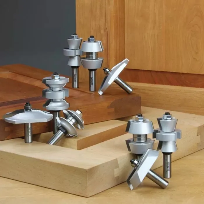 Infinity Tools 1/2" Shank 3-Pc. Entry & Passage Door Router Bit Sets