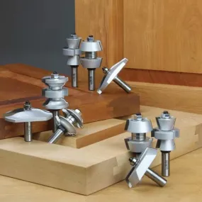 Infinity Tools 1/2" Shank 3-Pc. Entry & Passage Door Router Bit Sets