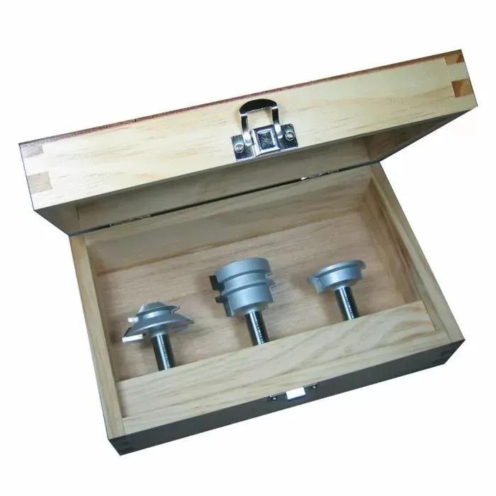 Infinity Tools 1/2" Shank 3-Pc. Ultimate Joinery Router Bit Set