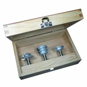 Infinity Tools 1/2" Shank 3-Pc. Ultimate Joinery Router Bit Set