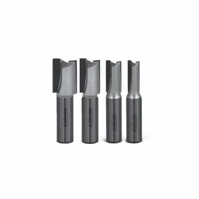 Infinity Tools 1/2" Shank 4-Pc. Plywood Dado Router Bit Set