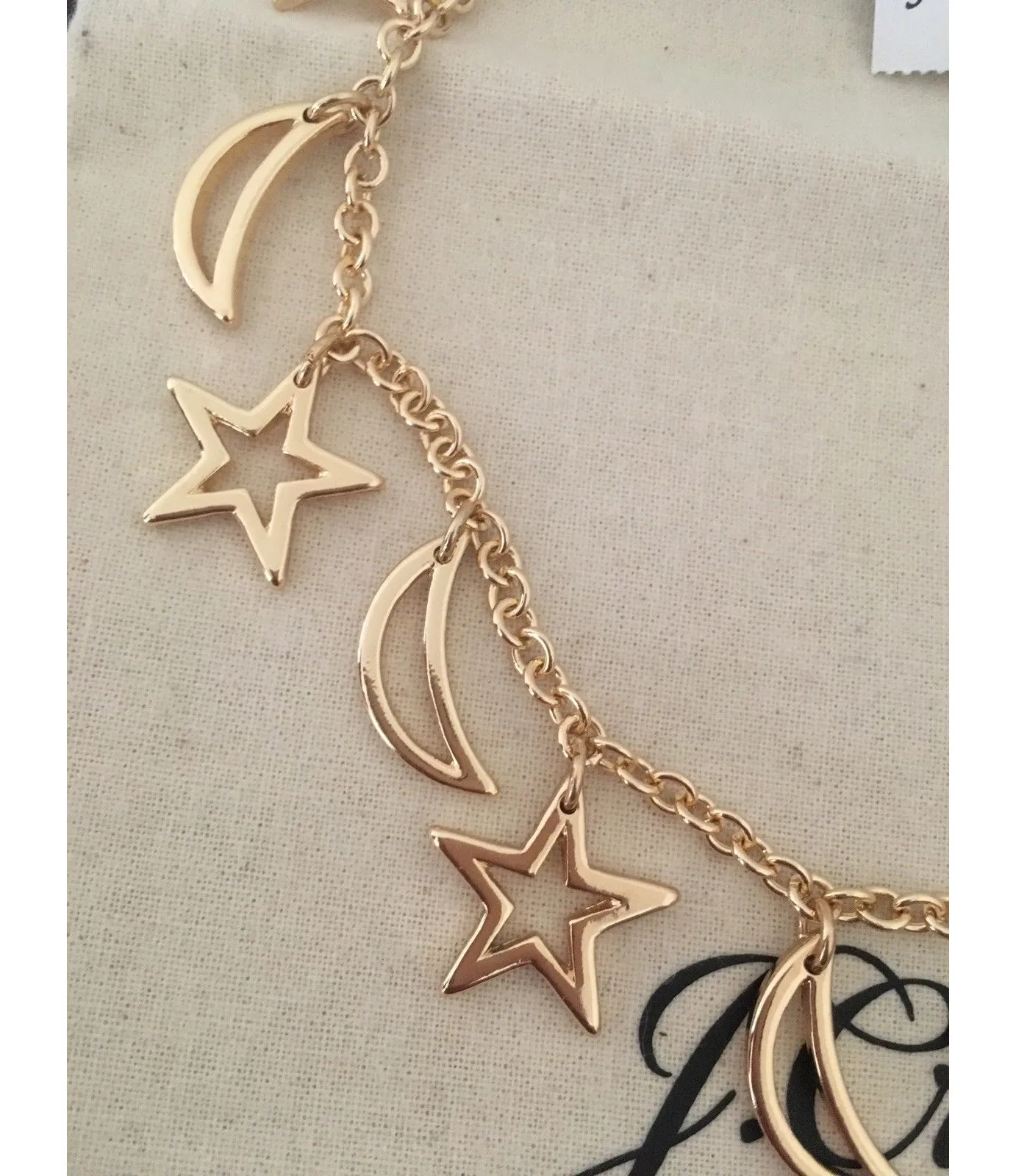 J.crew Stars and Moons Charm Necklace