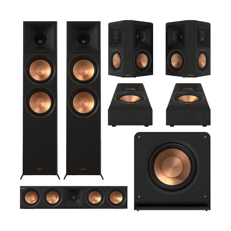 Klipsch RP-8000F II 5.1.2 Reference Premiere Speaker Package