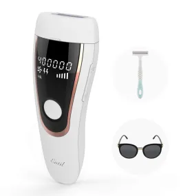 Laser Hair Removal for Women and Men, Hair Remover Permanent Painless 400,000 Flashes 2 Modes & 5 Light Intensity Settings, Whole Body Home Use