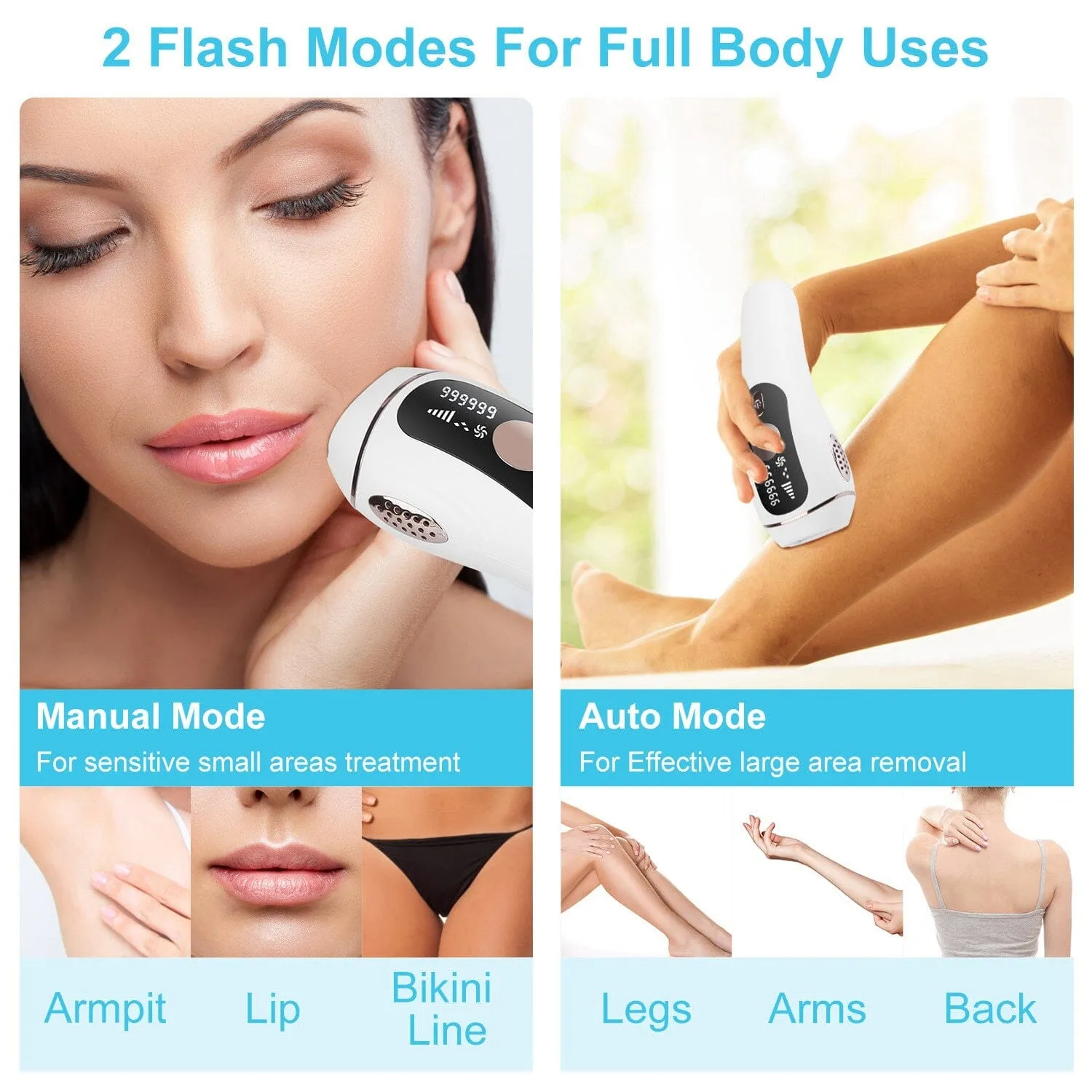 Laser Hair Removal Ice Cooling Permanent IPL