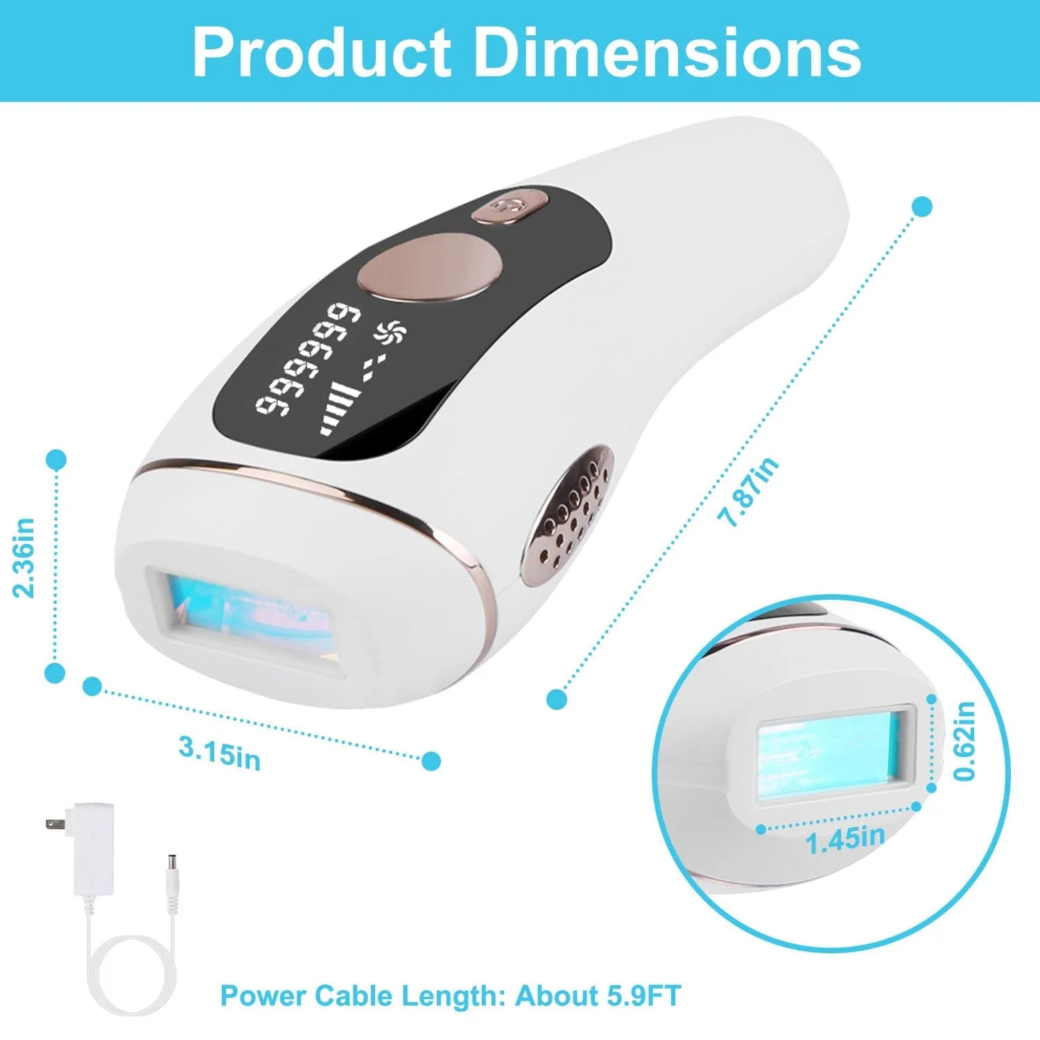 Laser Hair Removal Ice Cooling Permanent IPL