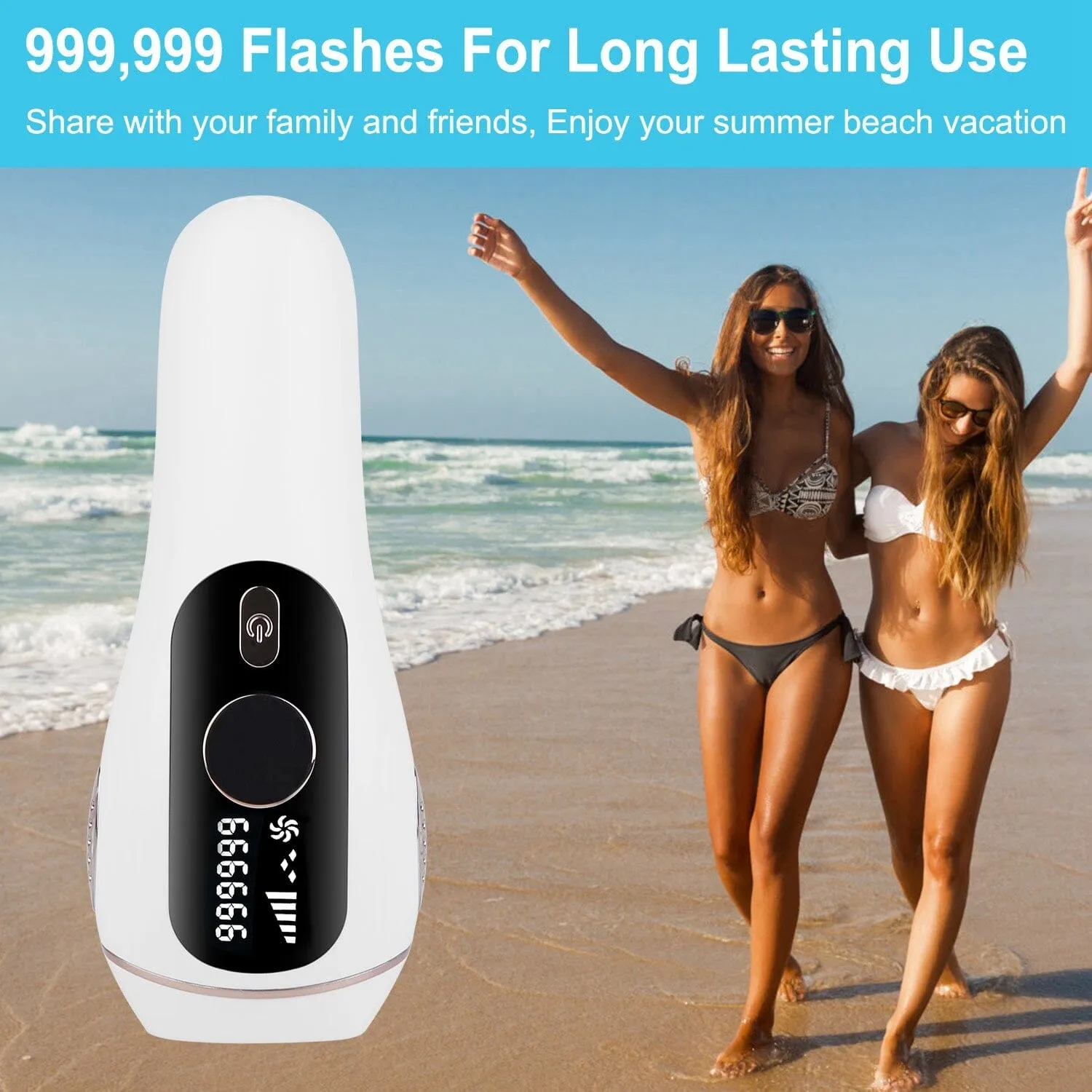 Laser Hair Removal Ice Cooling Permanent IPL