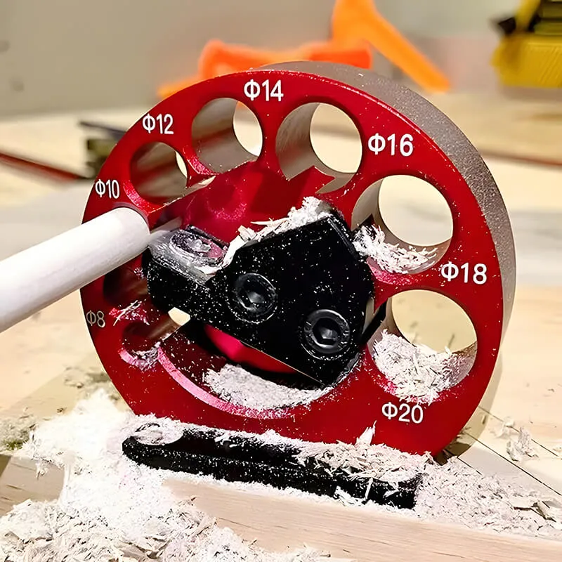 Levoite™ Dowel Making Jig - 8 Hole - Adjustable Dowel Maker Jig