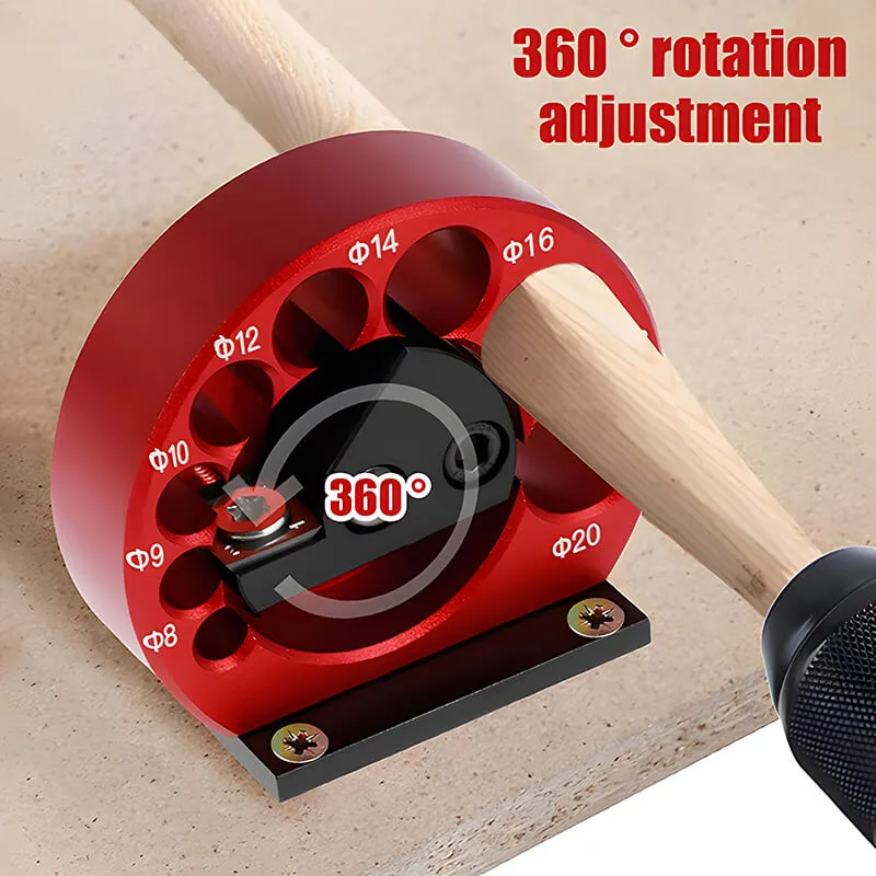 Levoite™ Dowel Making Jig - 8 Hole - Adjustable Dowel Maker Jig