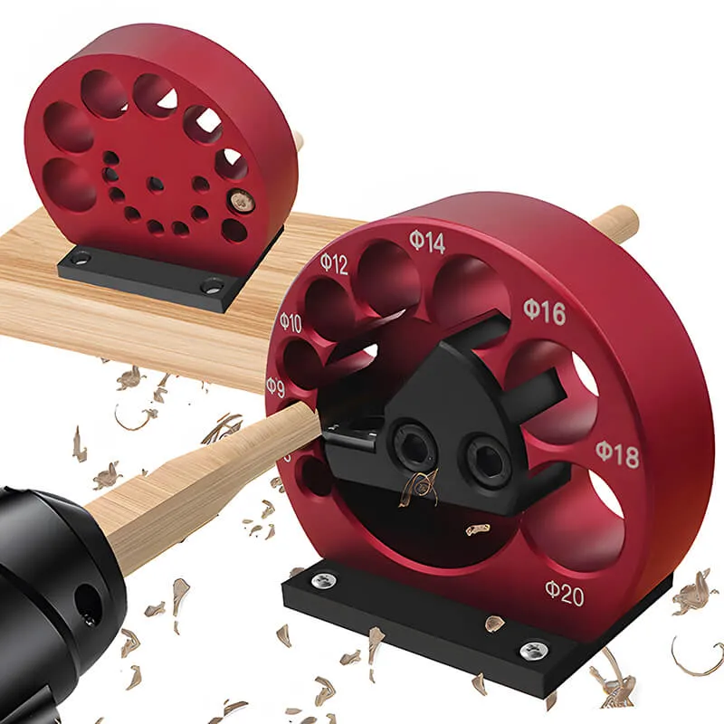 Levoite™ Dowel Making Jig - 8 Hole - Adjustable Dowel Maker Jig
