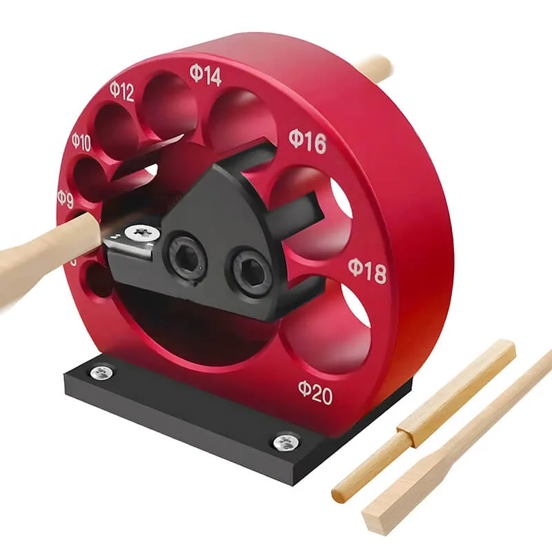 Levoite™ Dowel Making Jig - 8 Hole - Adjustable Dowel Maker Jig