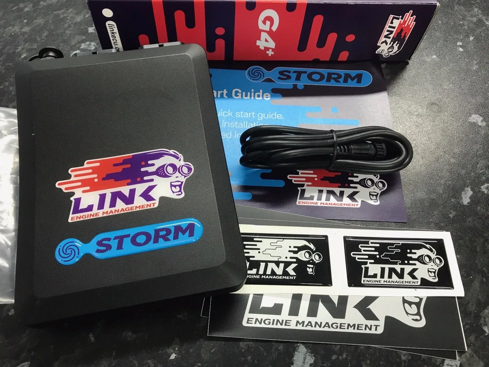 Link G4X Storm X ECU Ford RS Cosworth YB engine Kit with Wiring Engine Loom & Bosch 550cc / 1000cc Injectors & K20 Coils BF24